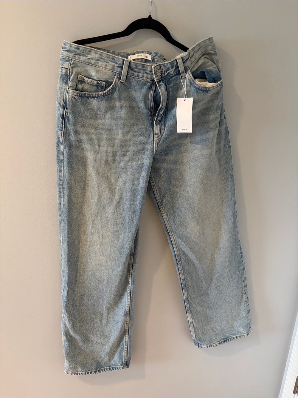 MANGO Light Wash Jeans
